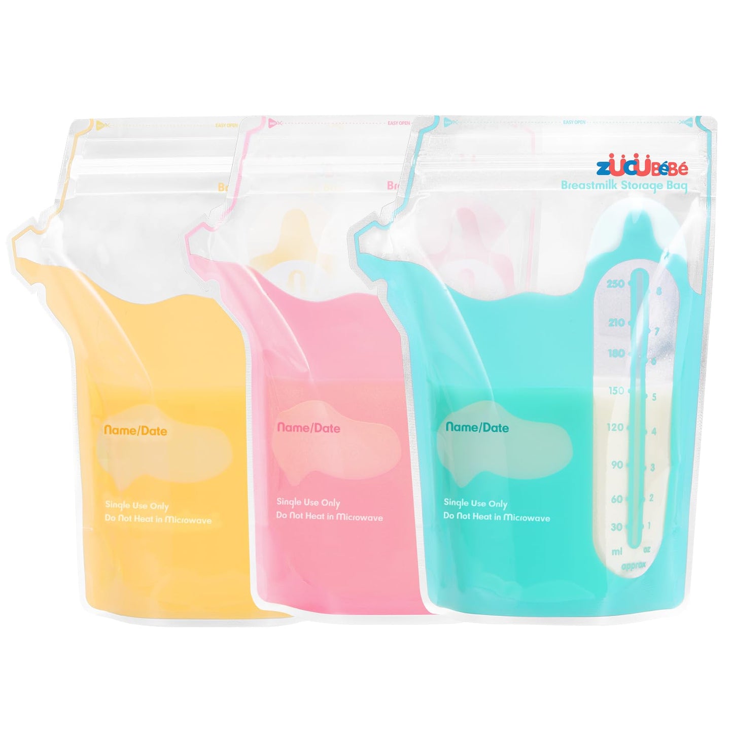 Breast Milk Storage Bags With Leakproof Design