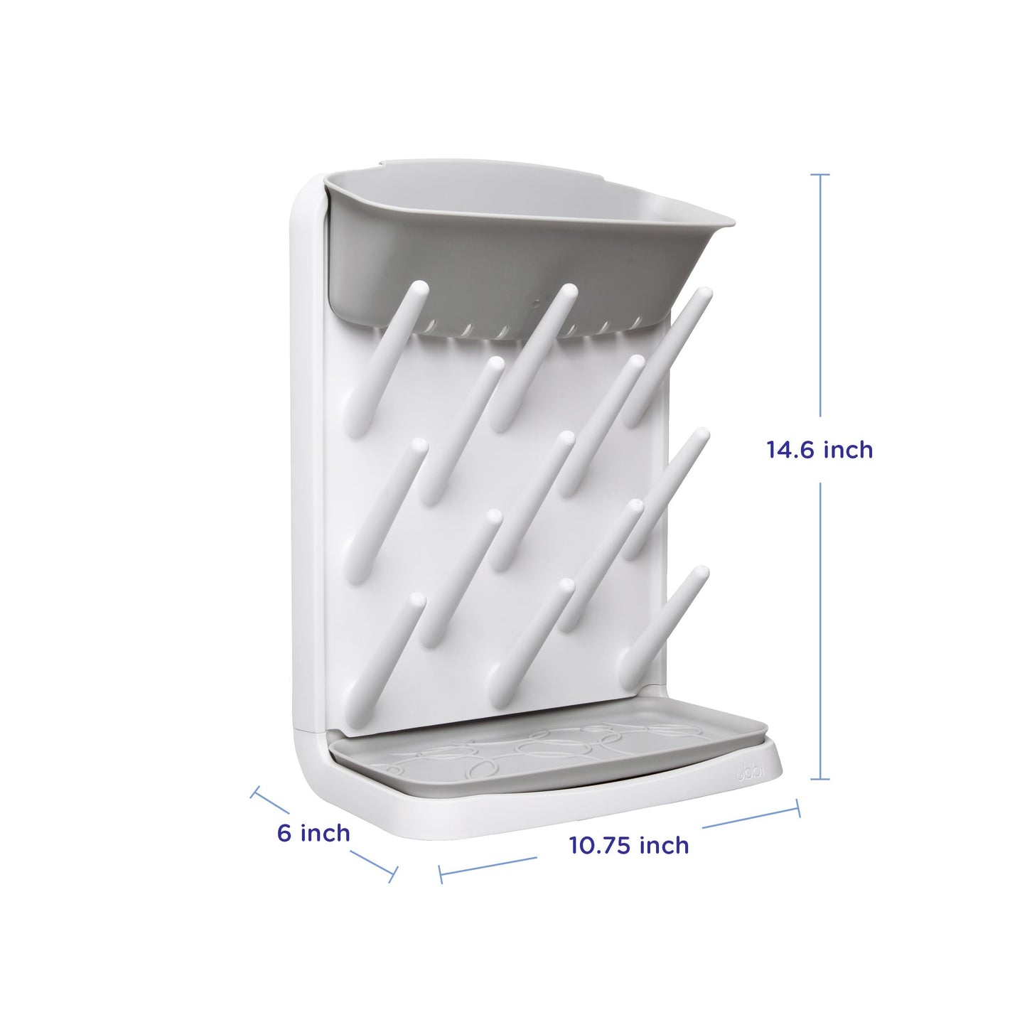 Vertical Baby Bottle Drying Rack With Space-Saving Design