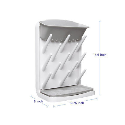 Vertical Baby Bottle Drying Rack With Space-Saving Design