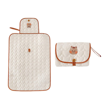 Portable Baby Changing Pad With Waterproof Design