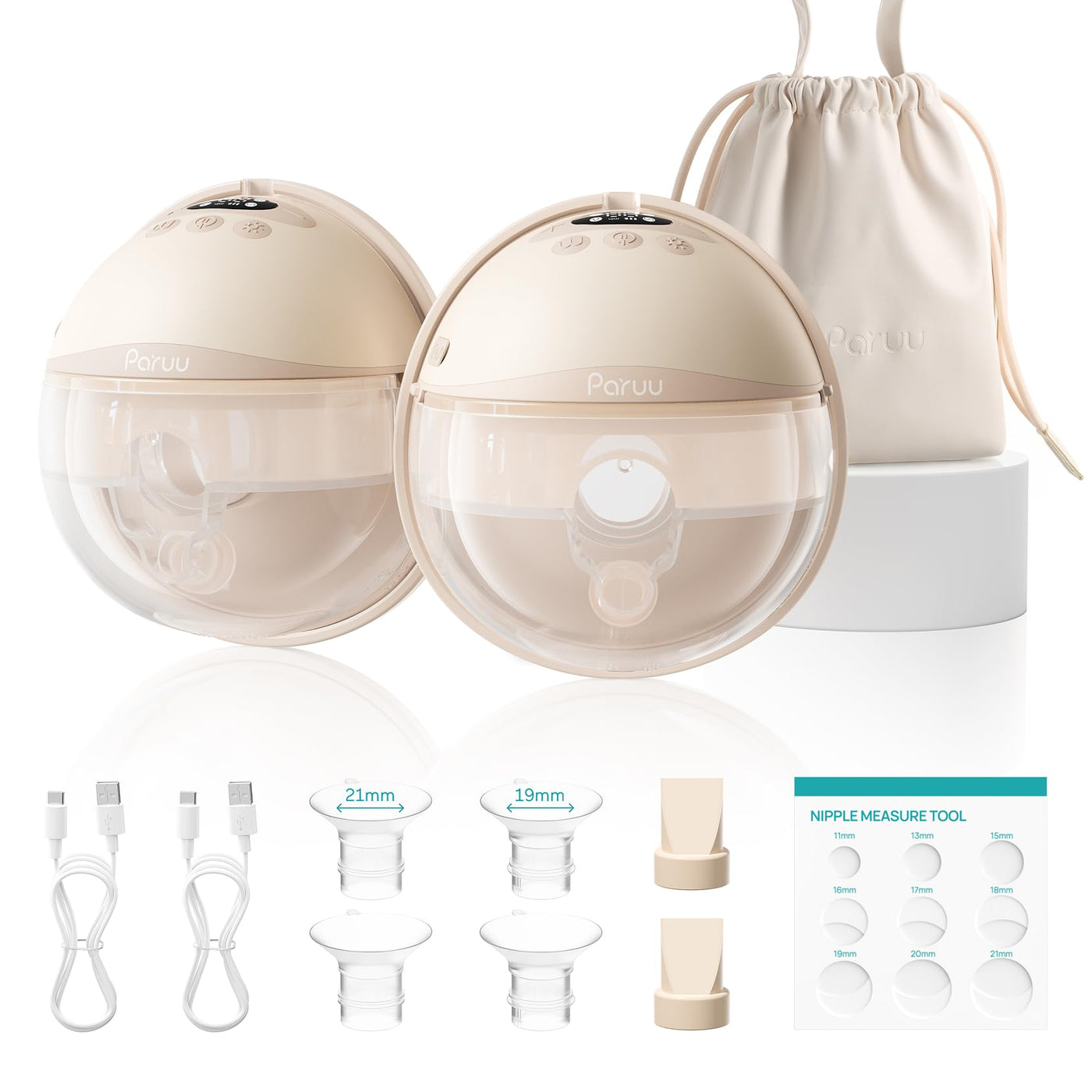 Wearable Breast Pump With 4 Modes & 12 Suction Levels