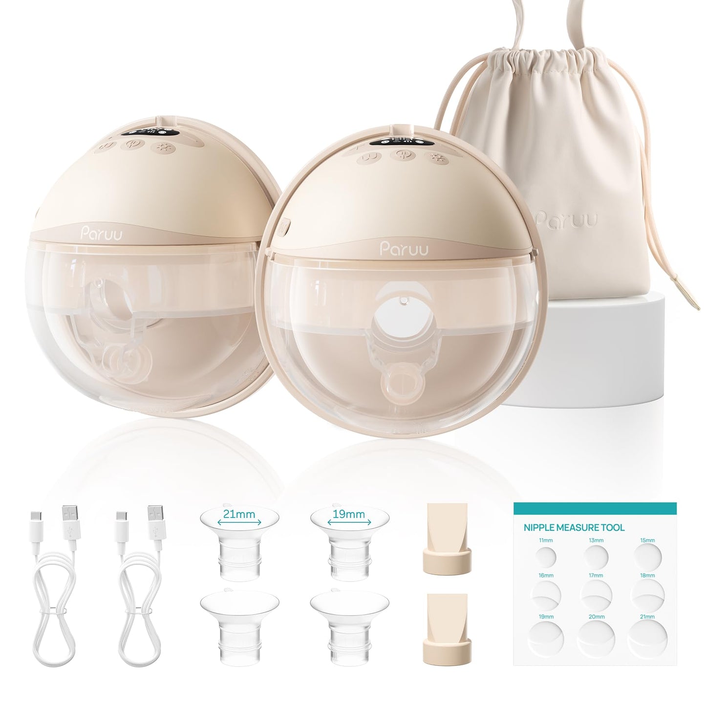 Wearable Breast Pump With 4 Modes & 12 Suction Levels