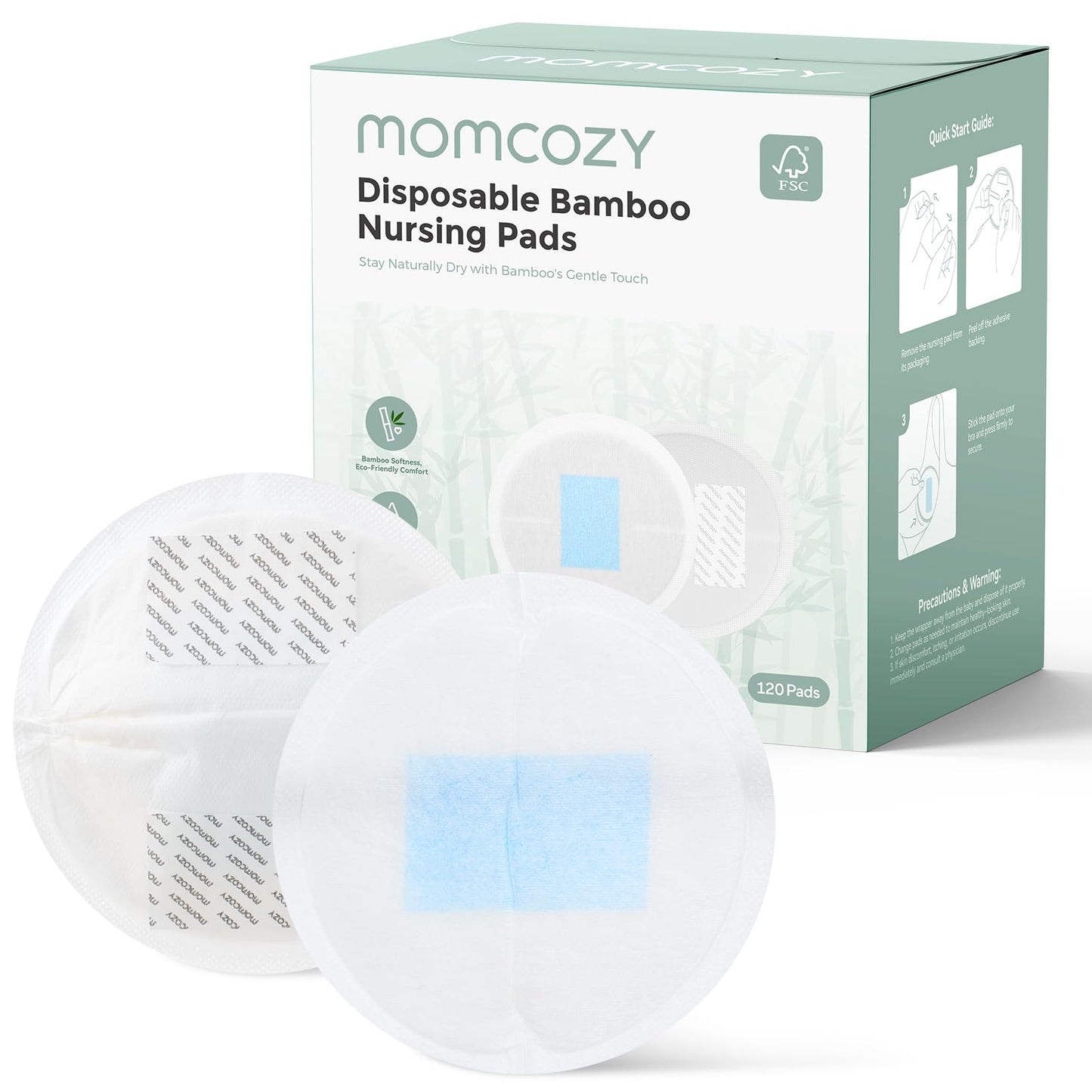 Ultra-Thin Disposable Nursing Pads with Leak Protection