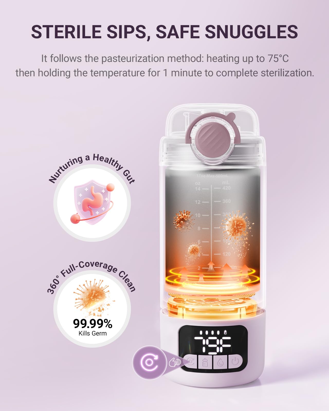 Portable Baby Bottle Warmer for Travel