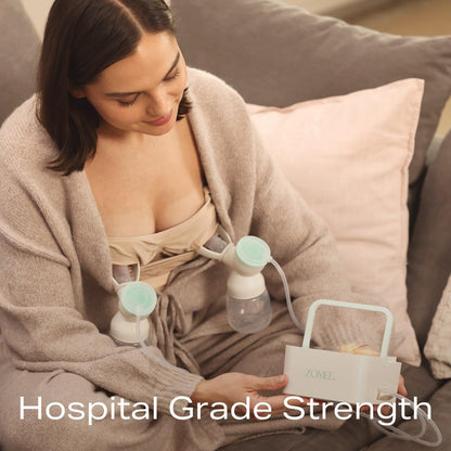 Hospital-Grade Breast Pump With Dual-Motor System