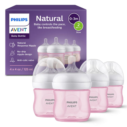 Natural Baby Bottle with Natural Response Nipple
