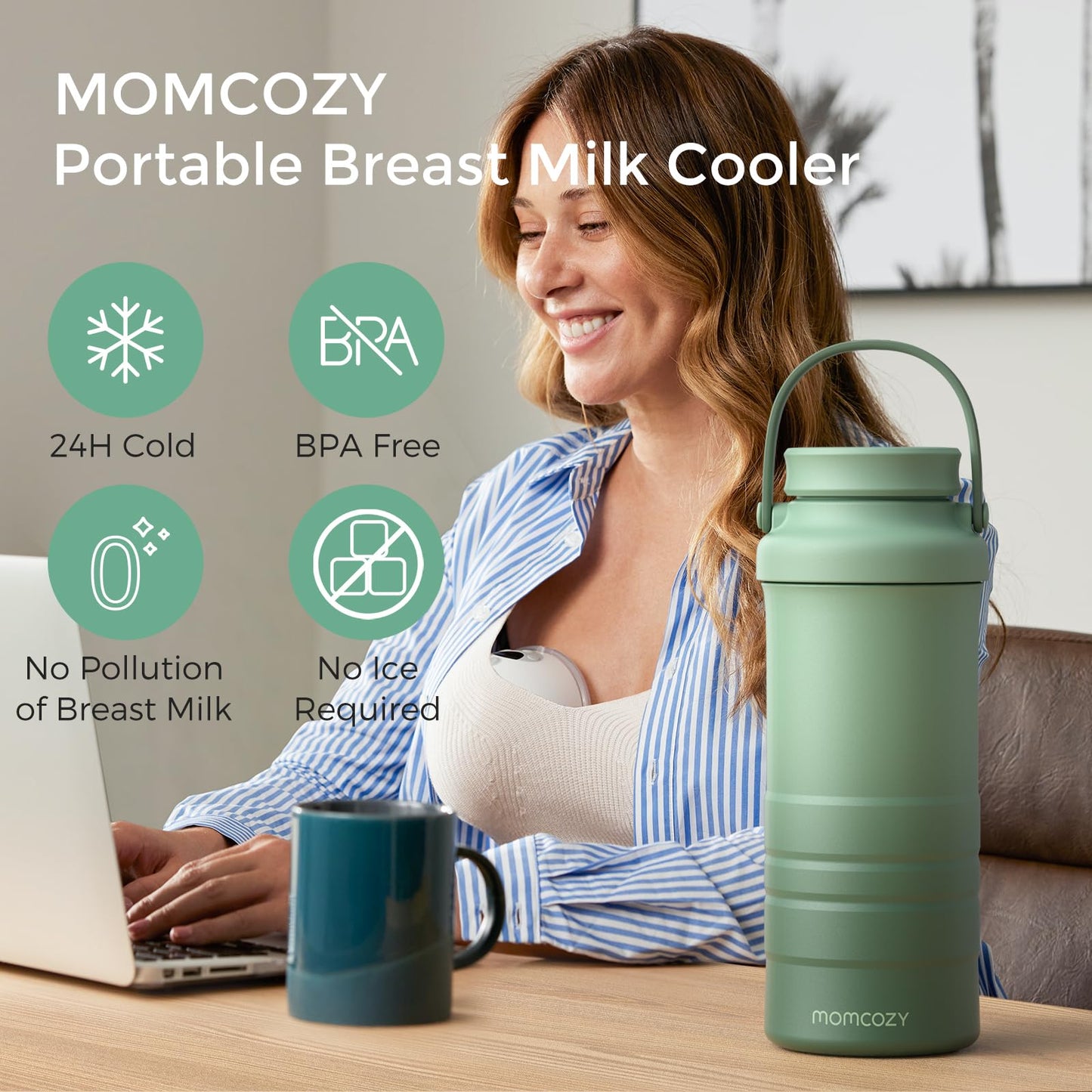 Baby Bottle Washer & Portable Breast Milk Cooler