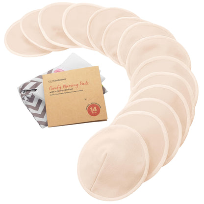 Organic Washable Nursing Pads with Bamboo Viscose