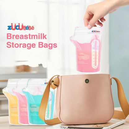Breast Milk Storage Bags With Leakproof Design
