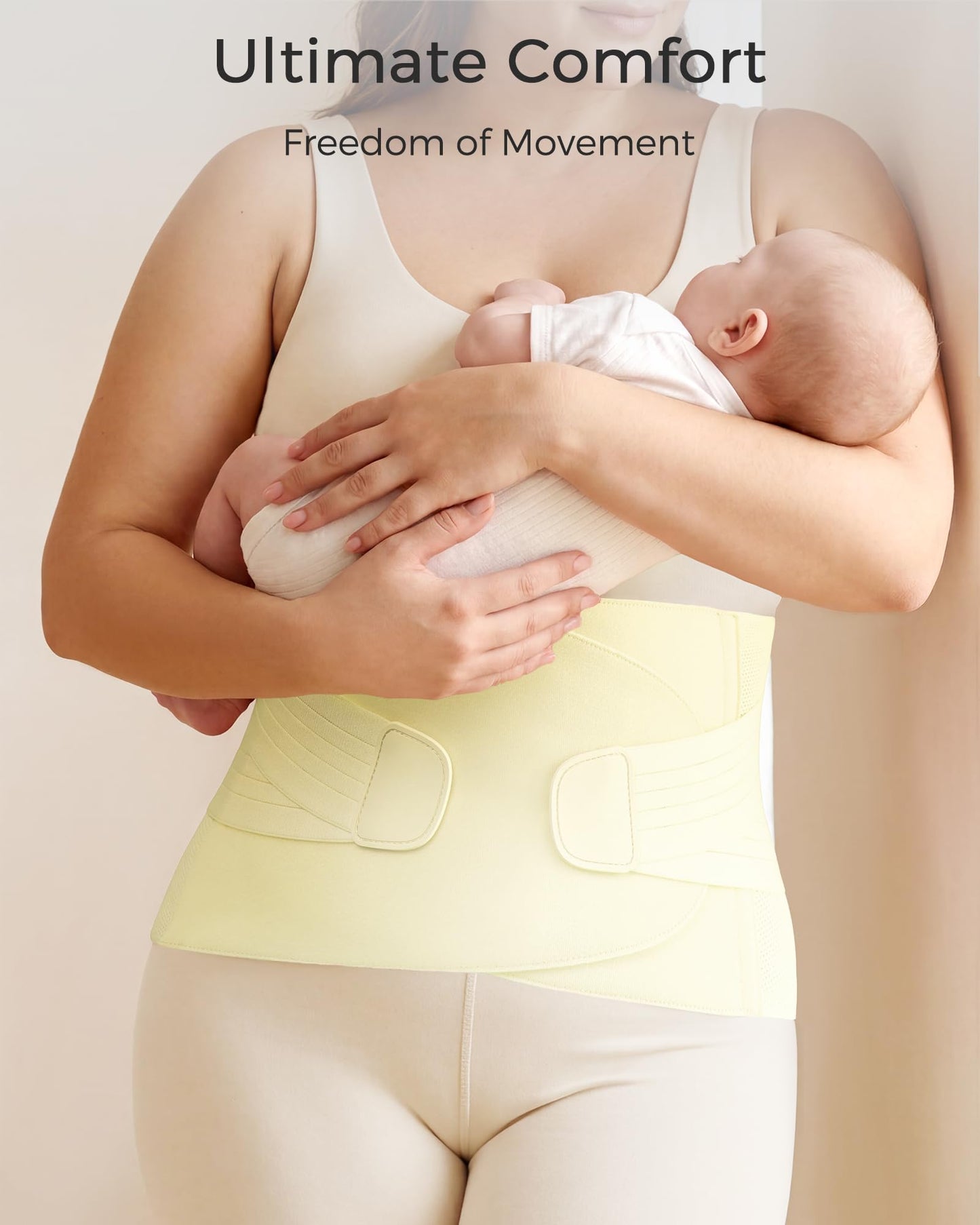 Postpartum Belly Band With Abdominal Support