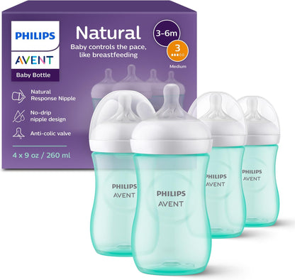 Natural Baby Bottle with Natural Response Nipple