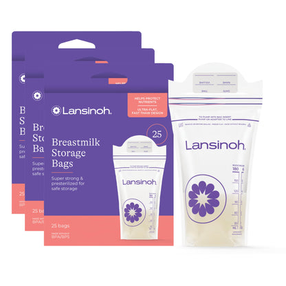 Breast Milk Storage Bags With Leakproof Design