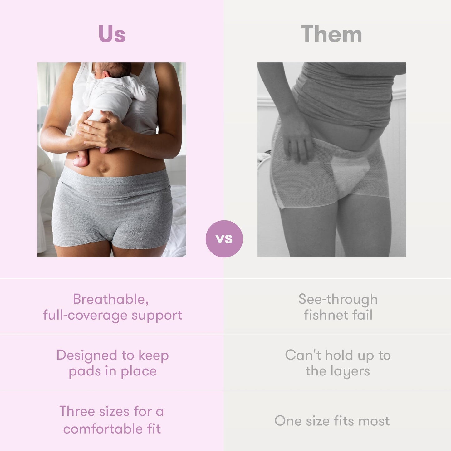 Frida Mom 8pc Postpartum Underwear