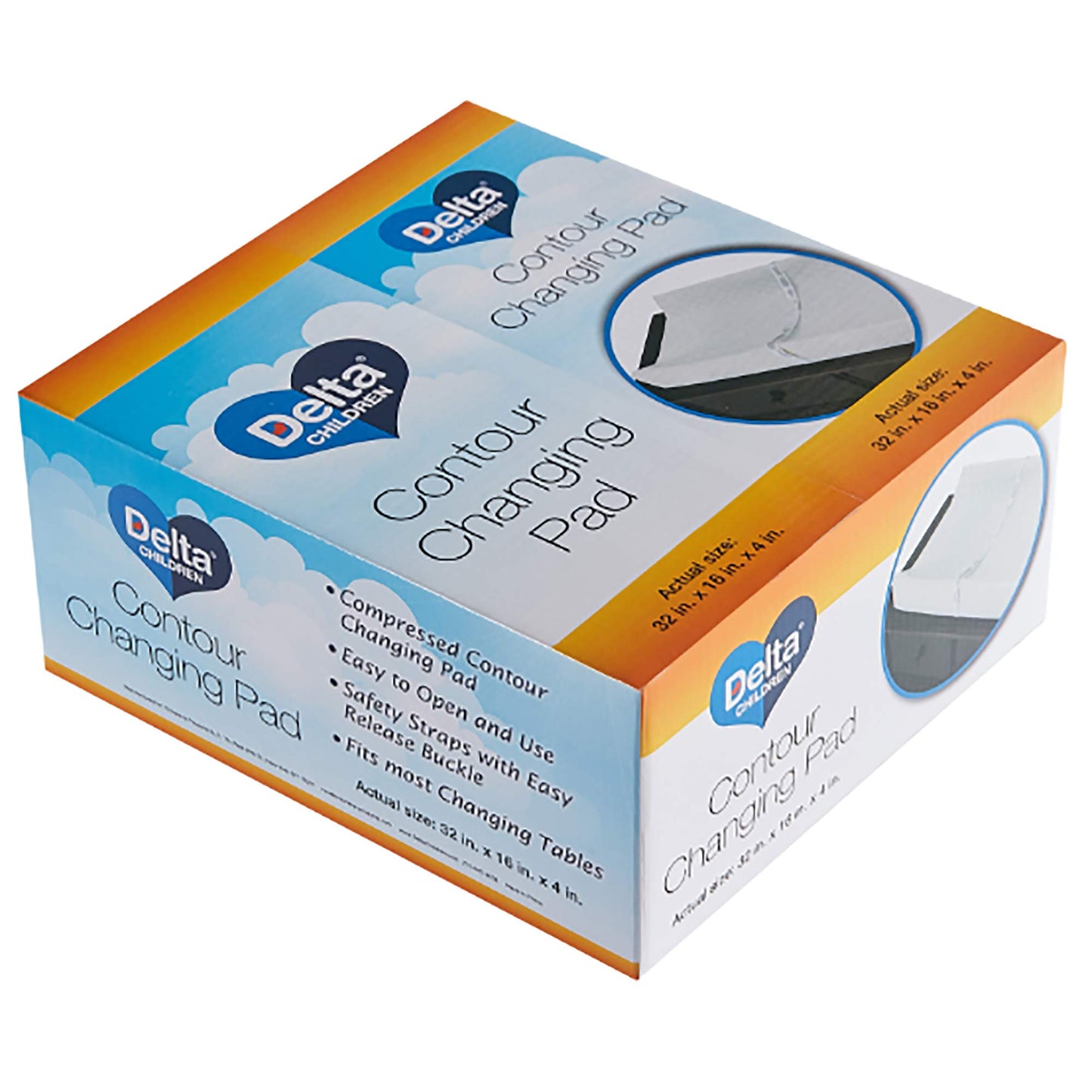 Delta Children Foam Contoured Changing