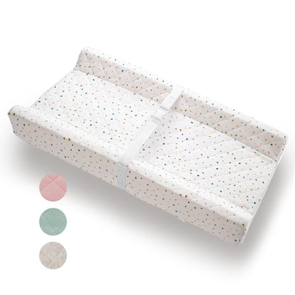 Organic Cotton Baby Changing Pad With Waterproof Foam