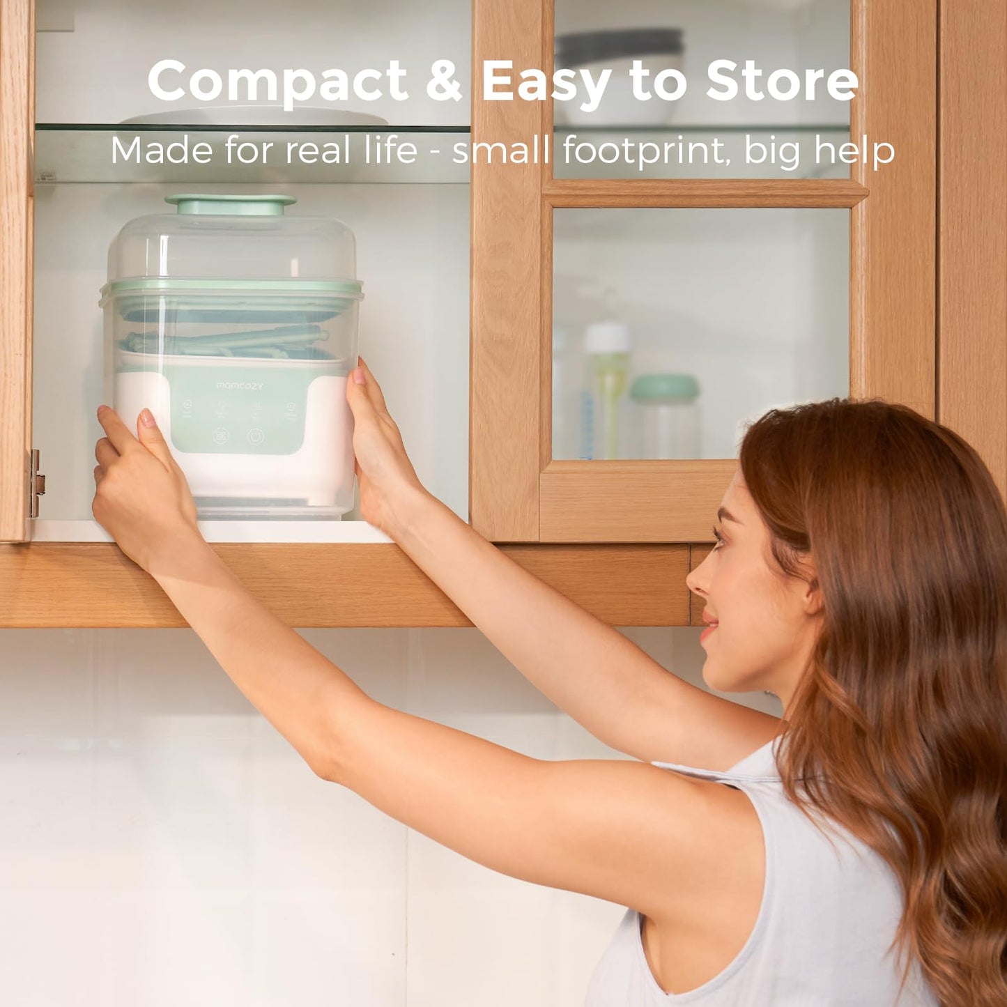 4-in-1 Bottle Sterilizer & Dryer With Compact Design