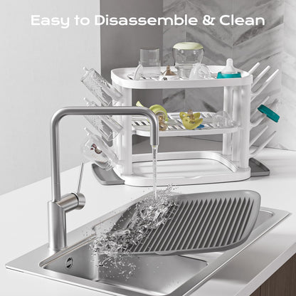 3-Tier Baby Bottle Drying Rack With 360° Ventilation