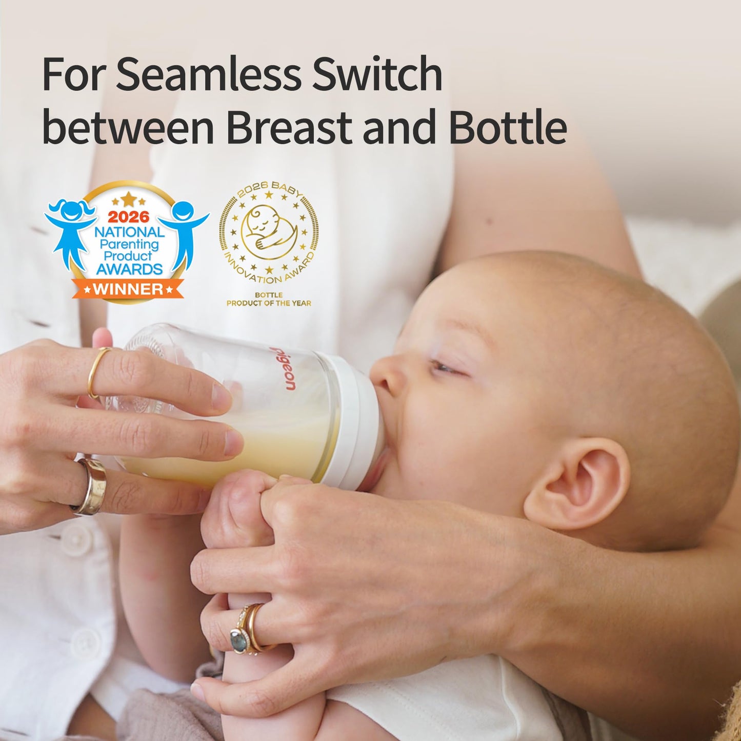Pigeon Glass Nursing Bottle