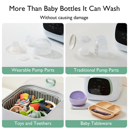 Baby Bottle Washer & Portable Breast Milk Cooler