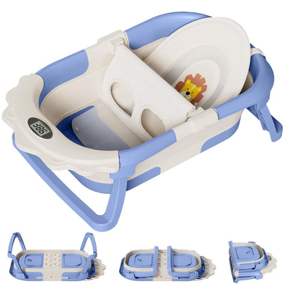 Collapsible Baby Bathtub With Temperature Monitor