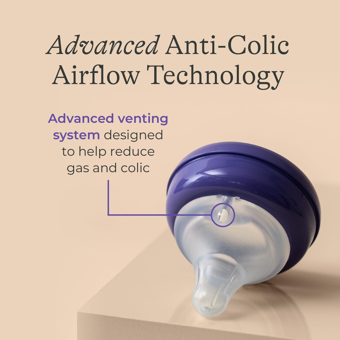 Glass Baby Bottles with NaturalWave Nipple