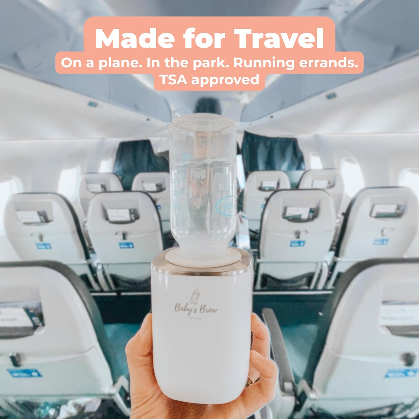 Cordless Portable Bottle Warmer for Travel
