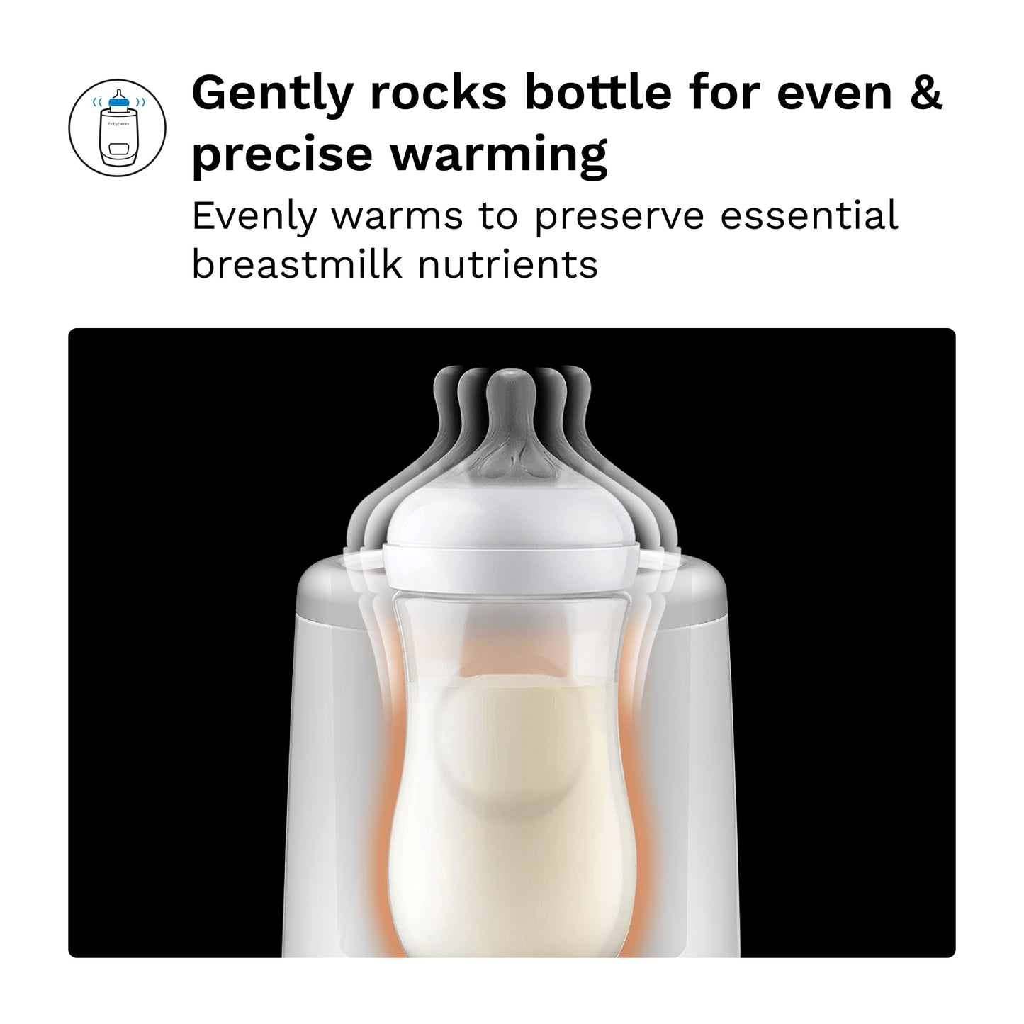 Waterless Bottle Warmer With AirSwirl Heating
