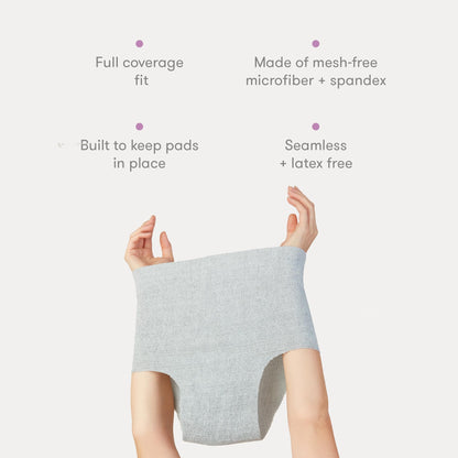 Postpartum Underwear With High-Waist Stretch Support