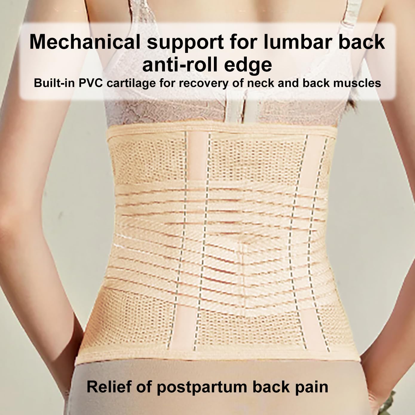 Postpartum Belly Wrap with Waist & Pelvic Support