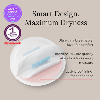 Stay Dry Disposable Nursing Pads with High Absorbency