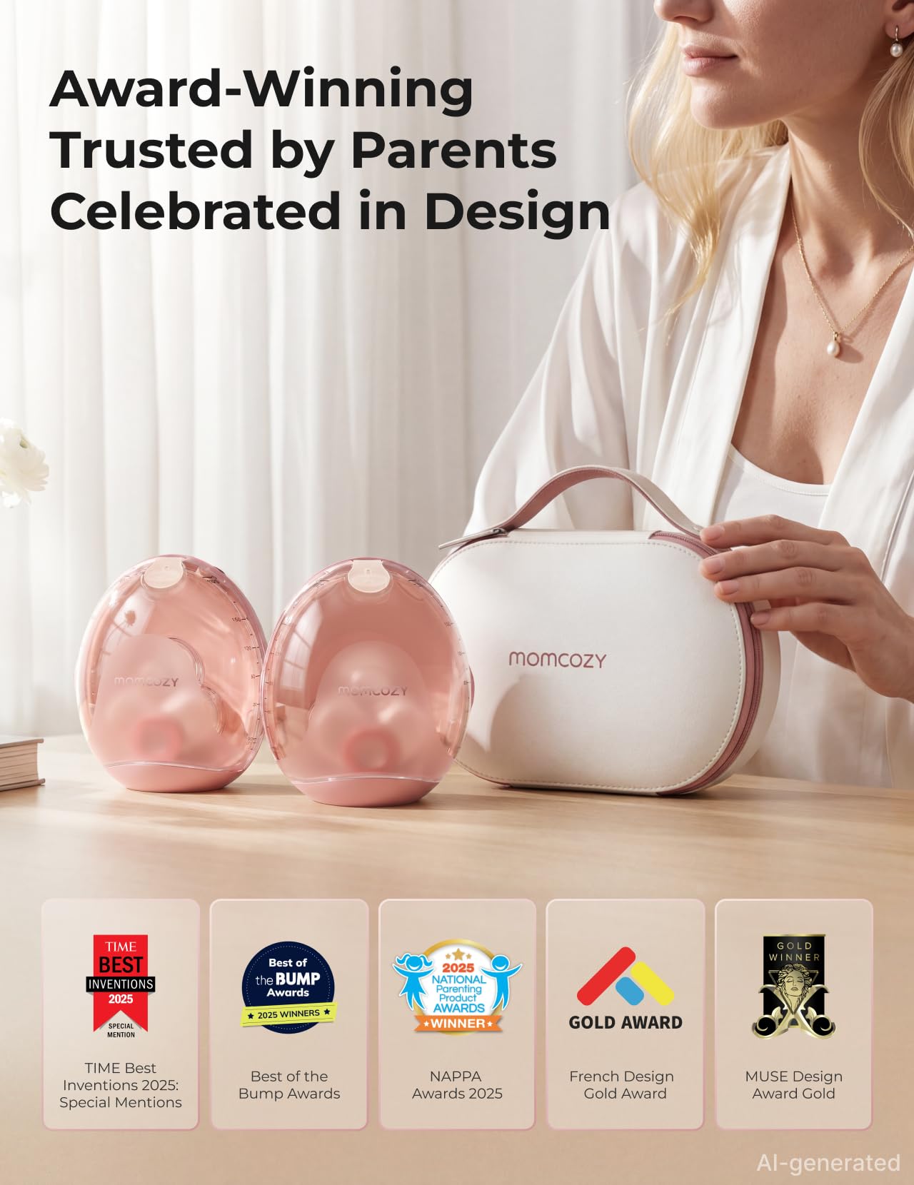 3-Piece Baby Bathtub Set With Rinse Cup