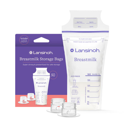 Breast Milk Storage Bags With Leakproof Design
