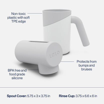 3-Piece Baby Bathtub Set With Rinse Cup