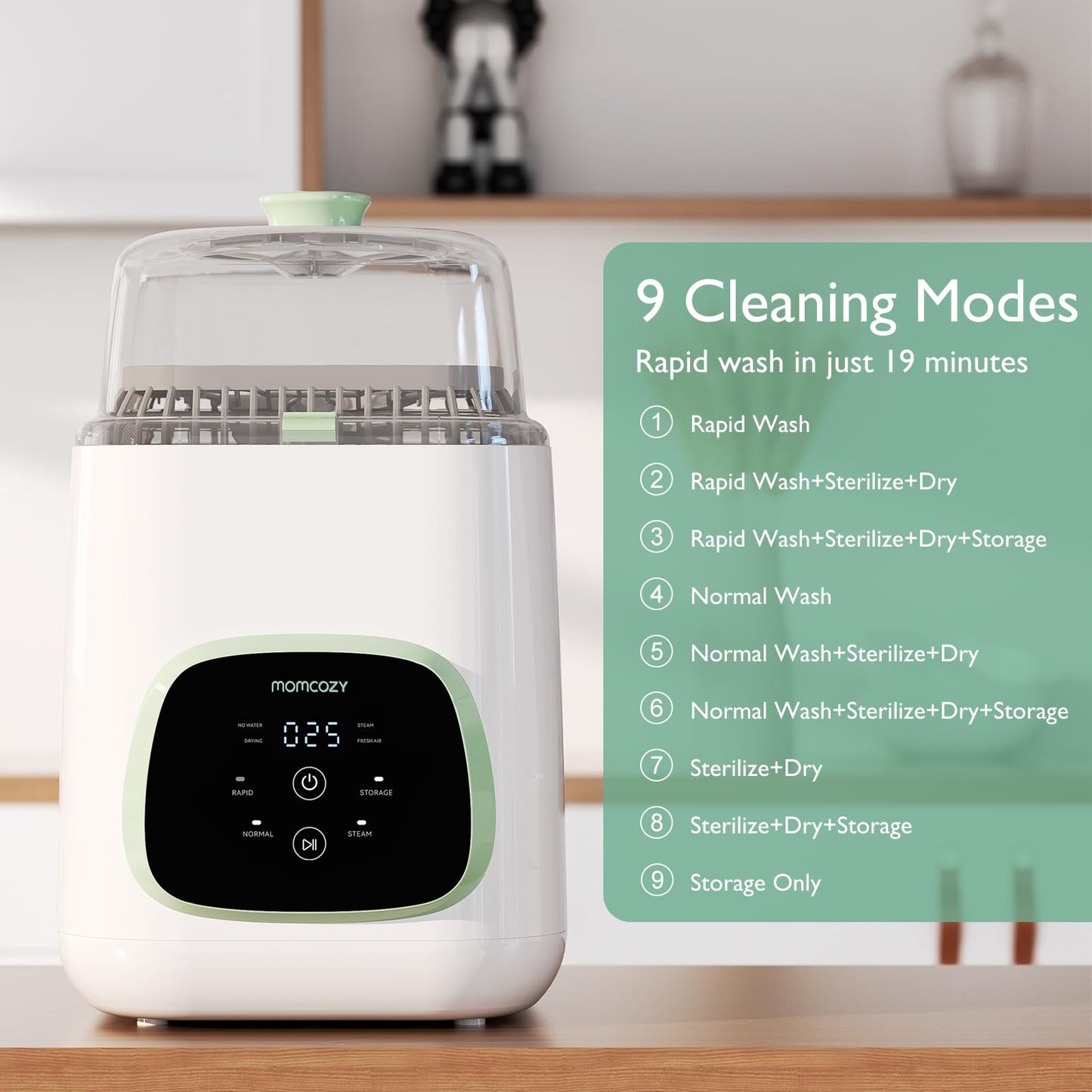 Baby Bottle Washer & Portable Breast Milk Cooler