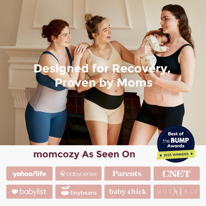 Postpartum Belly Band With Ergonomic Back Support