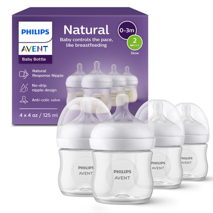 Natural Baby Bottle with Natural Response Nipple