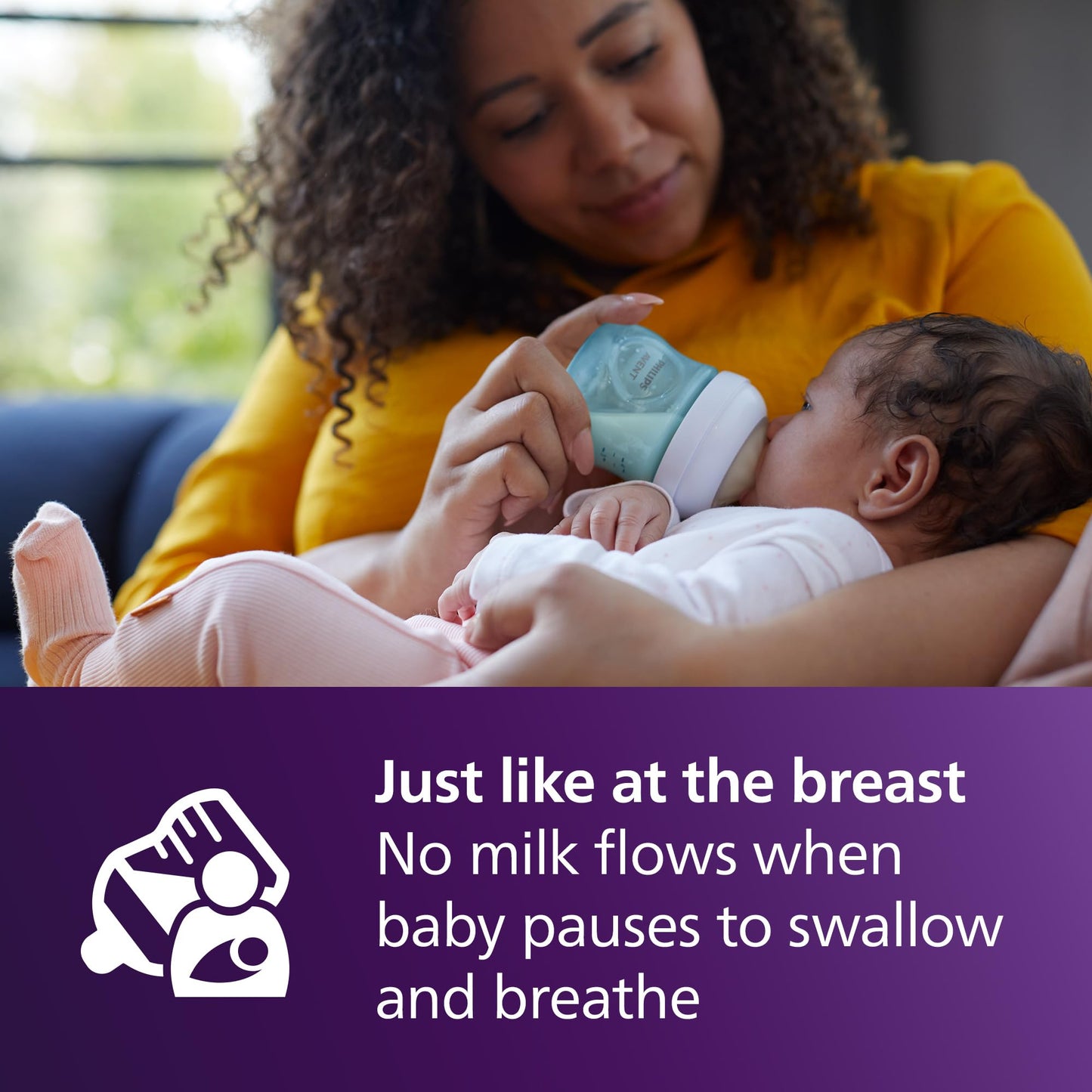 Natural Baby Bottle with Natural Response Nipple