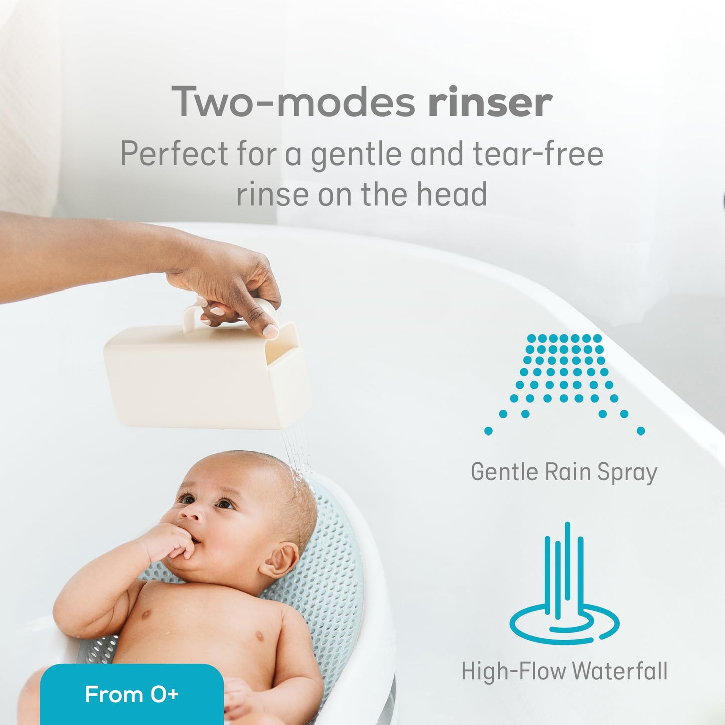 Baby Bath Support With Ergonomic Comfort Design