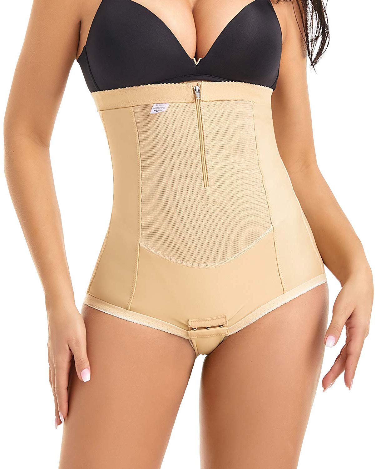 Postpartum Compression Girdle Shorts with Belly Support