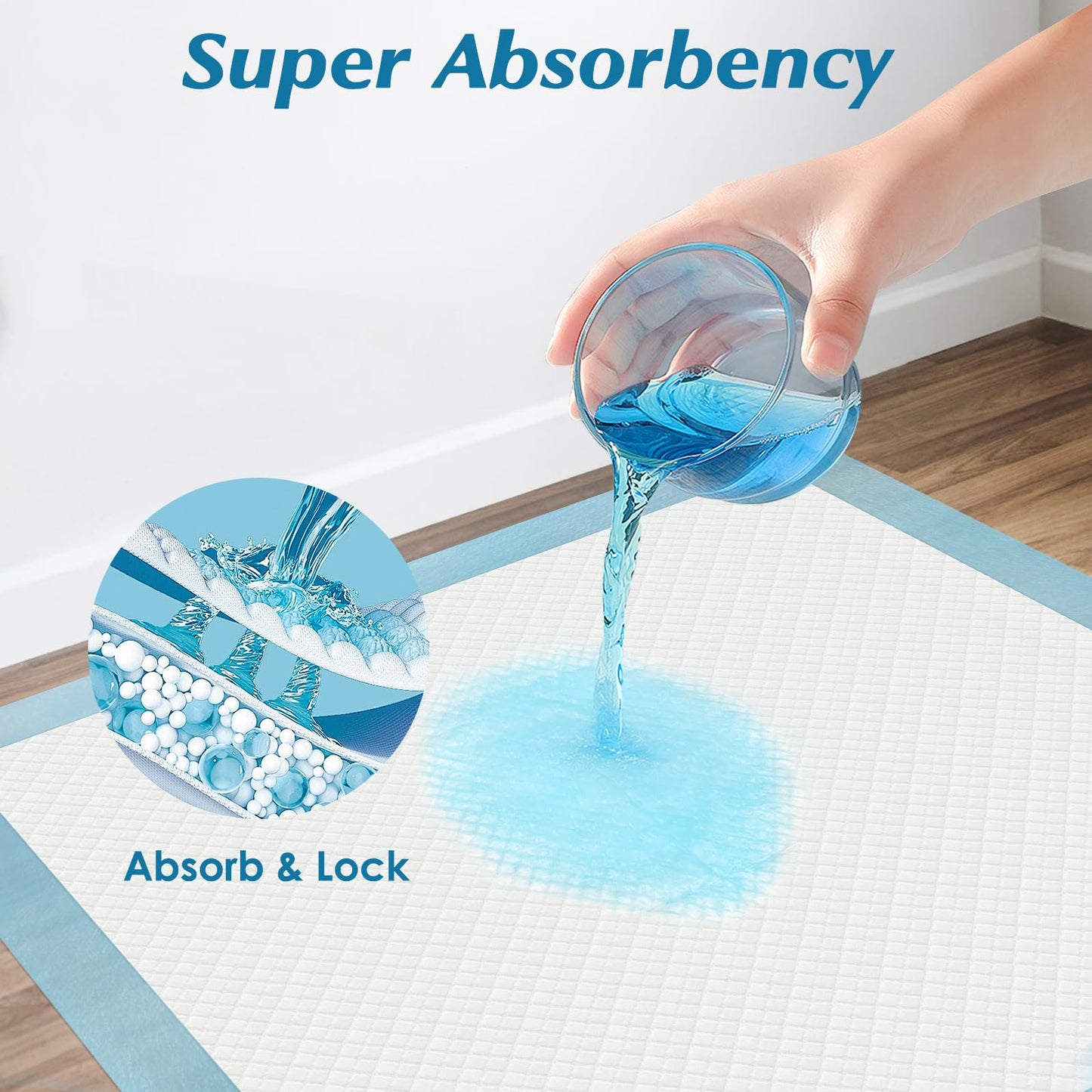 Disposable Underpads With Super Absorbent Protection