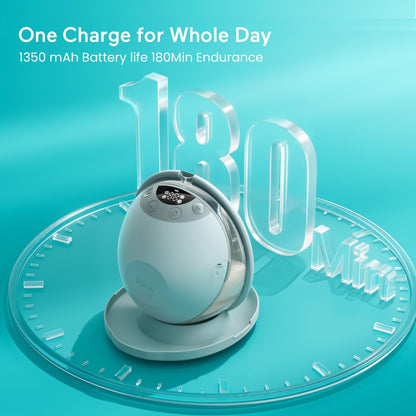 Wearable Breast Pump With 4 Modes & 12 Suction Levels