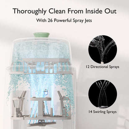 Baby Bottle Washer & Portable Breast Milk Cooler
