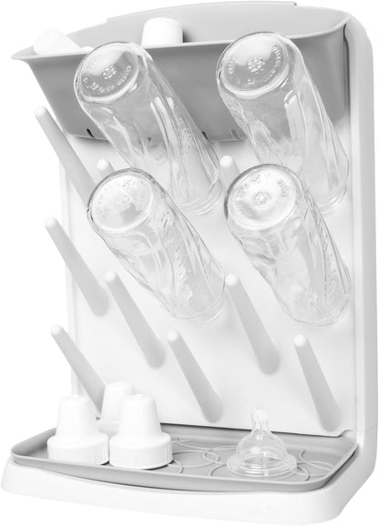 Vertical Baby Bottle Drying Rack With Space-Saving Design