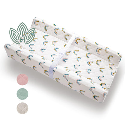 Organic Cotton Baby Changing Pad With Waterproof Foam