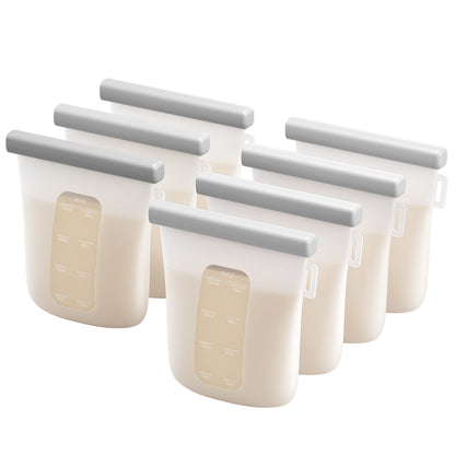 Reusable Breast Milk Storage Bags With Leakproof Seal