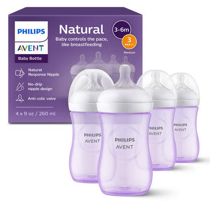 Natural Baby Bottle with Natural Response Nipple