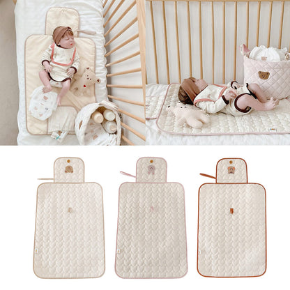 Portable Baby Changing Pad With Waterproof Design