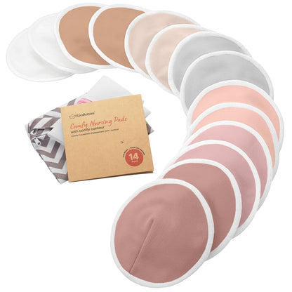 Organic Washable Nursing Pads with Bamboo Viscose