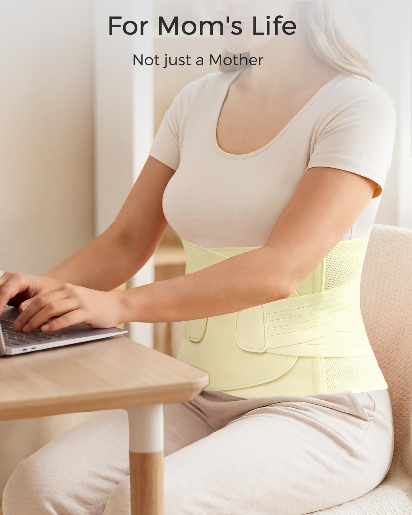 Postpartum Belly Band With Abdominal Support
