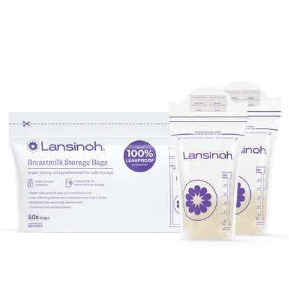 Breast Milk Storage Bags With Leakproof Design